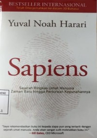 Image of Sapiens : Sejarah Ringkas Umat Manusia dari zaman batu hingga Perkiraan Kepunahannya