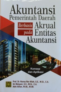 Image of AKUNTANSI PEMERINTAH DAERAH BERBASIS PADA AKRUAL ENTITAS AKUNTANSI