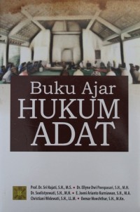 Image of BUKU AJAR HUKUM ADAT