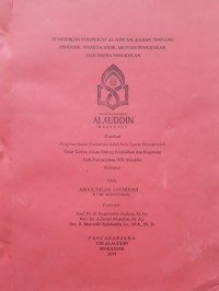 Image of Disertasi : Pendidikan Perspektif Al-Qur'an Kajian tentang Pendidik, Peserta Didik, Metode Pendidikan, dan Media Pendidikan