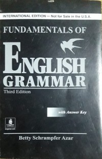 Image of Fundamentals of English Grammar