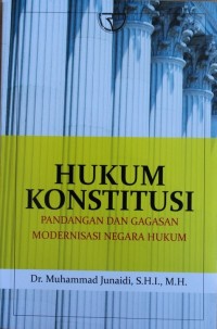 Image of HUKUM KONSTITUSI, Pandangan Dan Gagasan Modernisasi Negara Hukum