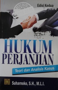 Image of Hukum Perjanjian : Teori dan Analisis Kasus