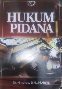Image of Hukum Pidana