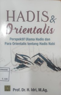 Image of Hadis Dan orientalis, 