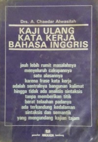 Image of Kaji Ulang Kata Kerja Bahasa Inggris