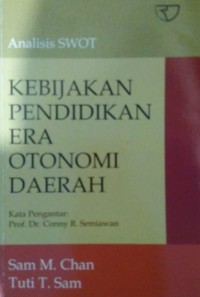 Image of Kebijakan Pendidikan Era Otonomi Daerah