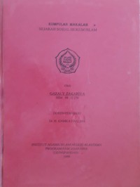 Image of Kumpulan Makalah : Sejarah Sosial Hukum Islam