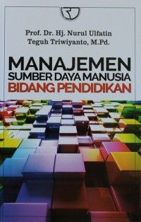 Image of MANAJEMEN SUMBER DAYA MANUSIA BIDANG PENDIDIKAN