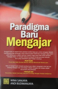 Image of Paradigma Baru Mengajar
