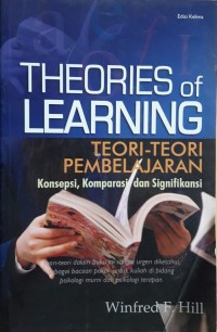 Image of Theories of Learning = Teori Belajar