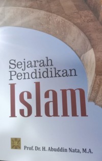 Image of SEJARAH PENDIDIKAN ISLAM