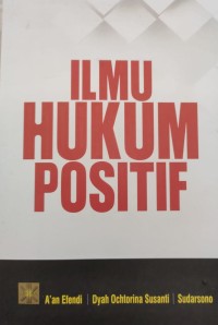 Image of Ilmu Hukum Positif