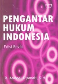 Image of Pengantar Hukum Indonesia