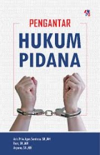 Image of Pengantar Hukum Pidana