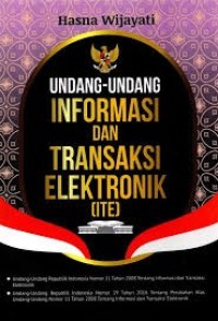 Image of Undang-undang Informasi dan Transaksi Elektronik (ITE)