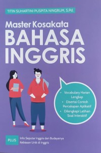 Image of Master Kosakata Bahasa Inggris