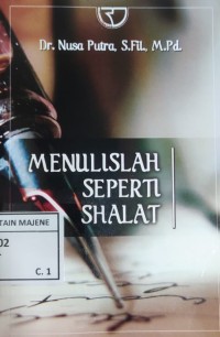 Image of Menulislah Seperti Shalat