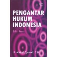 Image of Pengantar Hukum Indonesia