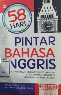 Image of 58 Hari Pintar Bahasa Inggris